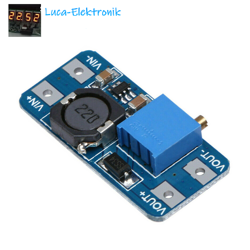 MT3608 2A Step-Up Boost Modul DC-DC Converter Spannungswandler