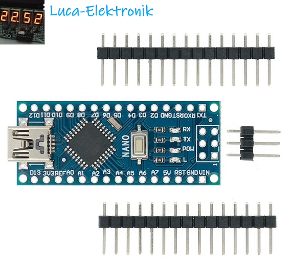 Плата Arduino NANO V AtmegaP | руб. | Оптовые скидки!