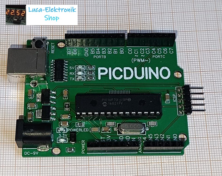 Arduino-kompatibles PICDUINO Mikrocontroller Board